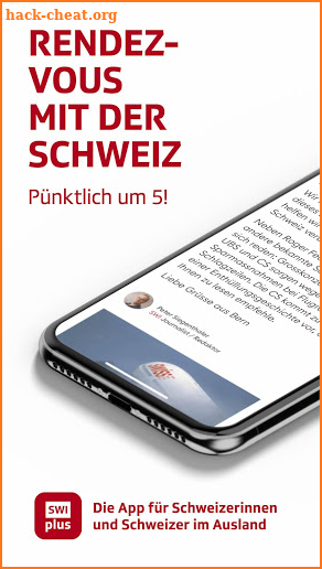 SWI plus - Das Briefing aus der Schweiz screenshot