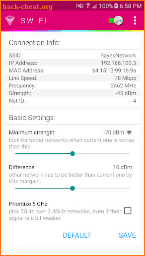 SWIFI | Auto Switch Best WiFi screenshot