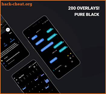 Swift Black Substratum Theme +Oreo & Samsung theme screenshot