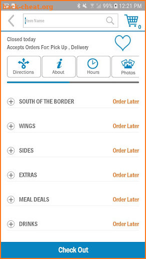 Swift - Food Delivery screenshot