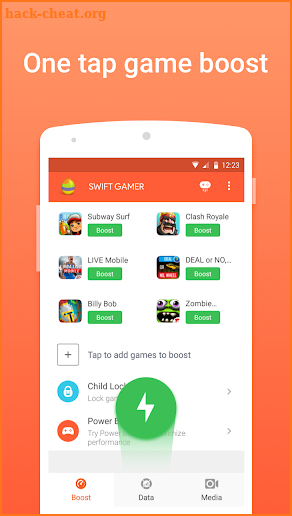Swift Gamer – Game Boost,Speed screenshot