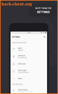 Swift Light Substratum Theme screenshot