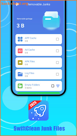 SwiftClean Junk Files screenshot