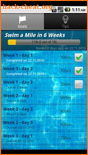 Swim a Mile Pro screenshot