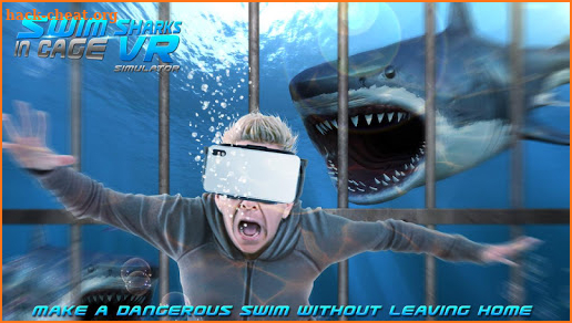 Swim Sharks In Cage VR Simulator screenshot