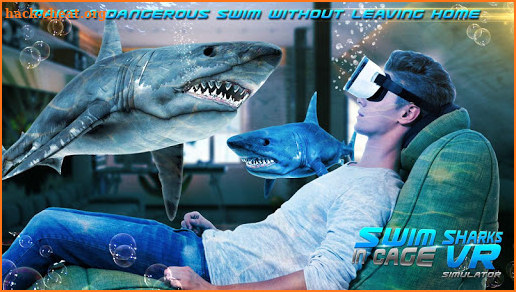 Swim Sharks In Cage VR Simulator screenshot