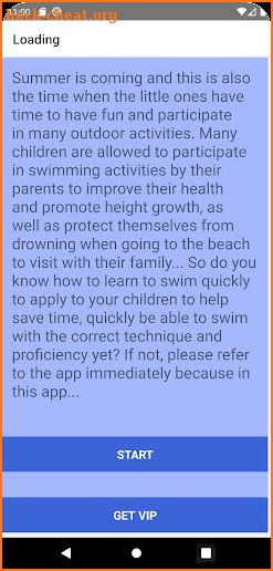 Swim Trainning screenshot
