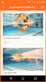 Swim Videos by Fitter & Faster screenshot