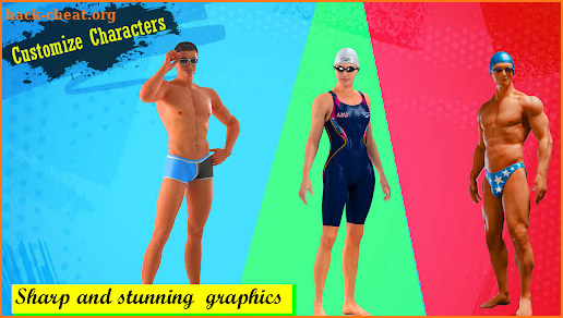 Swimming Pool Race:3D Swimming screenshot