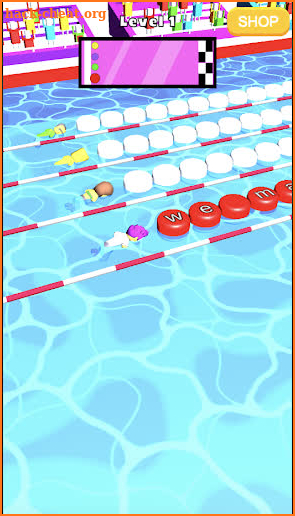 Swimming Run Race screenshot