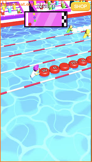 Swimming Run Race screenshot