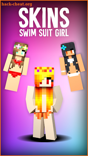 Swimsuit Girl Skins For MCPE screenshot
