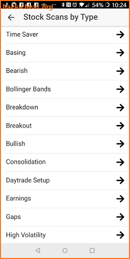 SwingTradeBot Stock Screener & Smart Watchlists screenshot