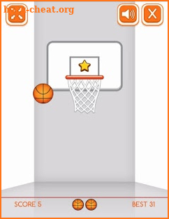 Swipe Basketball screenshot