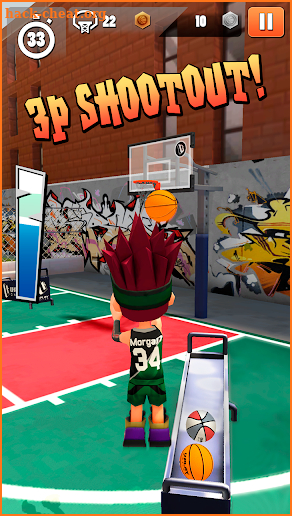 Swipe Basketball 2 screenshot