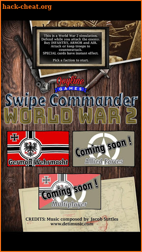 Swipe Commander: World War 2 screenshot
