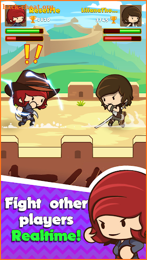 Swipe Fighter Heroes - Fun Multiplayer Fights screenshot