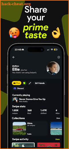 Swipefy for Spotify screenshot