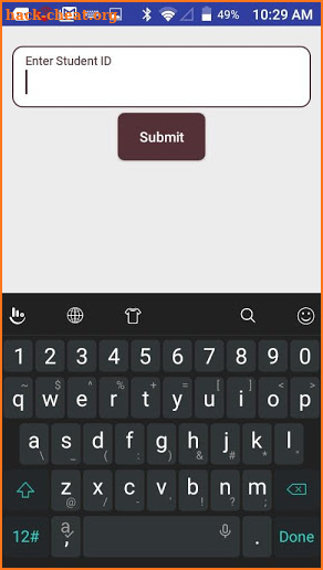 SwipeK12 Barcode App screenshot