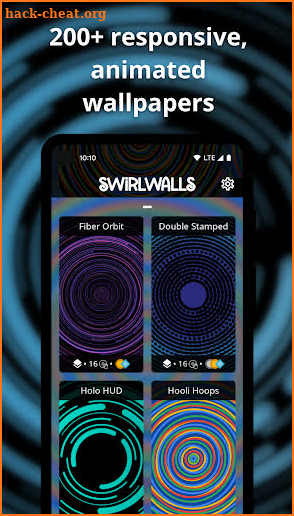 SwirlWalls: Animated UHD Wallpaper Backgrounds screenshot
