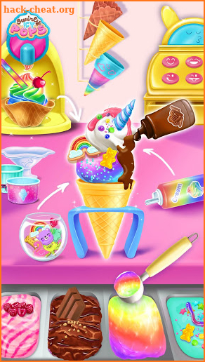 Swirly Icy Pops - Surprise DIY Ice Cream Shop screenshot