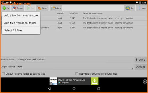 Switch Audio Converter Free screenshot