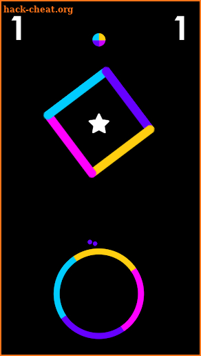 Switch Color 2018: Swap Twisty Circles screenshot
