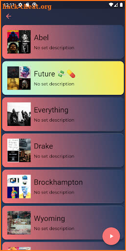 Switcheroo - A Playlist Transfer App screenshot