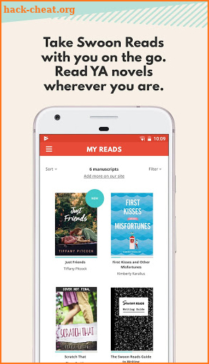 Swoon Reads – Read new books with our YA ereader screenshot