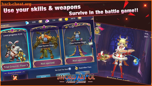 Sword Art OL：Anime Games screenshot