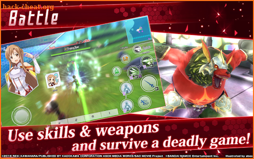 Sword Art Online: Integral Factor screenshot