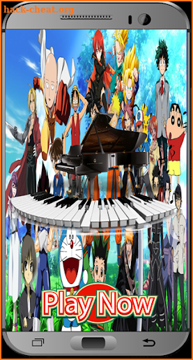 Sword Art Online on Piano Tiles of Anime screenshot