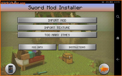Swords Mod for Minecraft PE screenshot