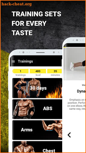 Sworkout - Fitness Training and Weightloss screenshot