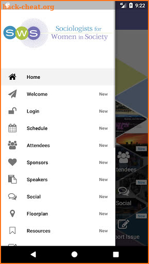 SWS Meeting App screenshot