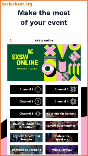 SXSW Online 2021 screenshot