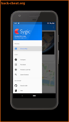 SygicMapsKit Showcase screenshot