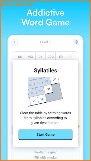 Syllatiles - Word Puzzle Game screenshot