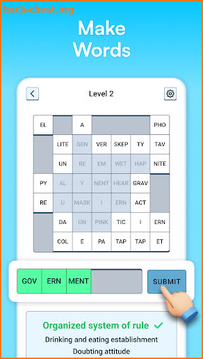 Syllatiles - Word Puzzle Game screenshot