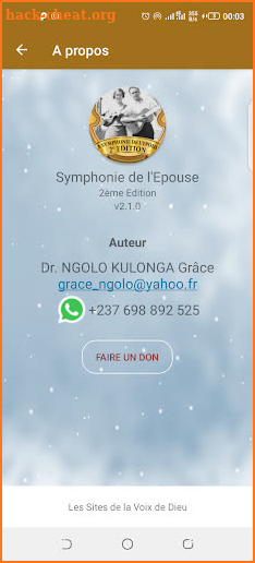 Symphonie de l'Epouse screenshot