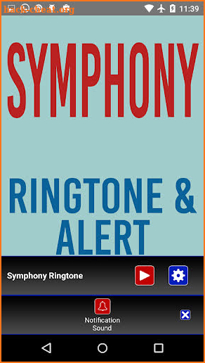 Symphony Ringtone and Alert screenshot