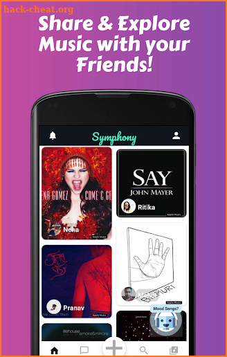 Symphony: The Music Social Network screenshot