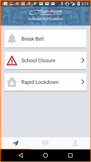 Syn-Apps Revolution Mobile Client screenshot