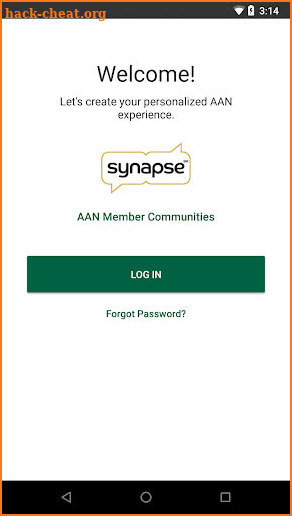 Synapse-AAN Member Communities screenshot