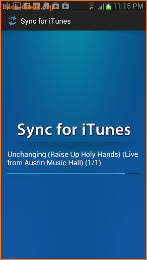 Sync for iTunes screenshot