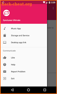 Sync iTunes to android Free screenshot