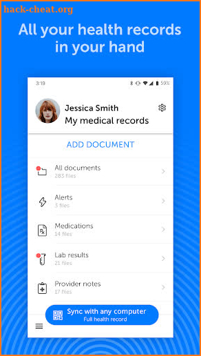 Sync.MD - Mobile Health Record screenshot