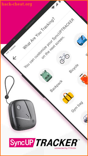 SyncUP TRACKER screenshot