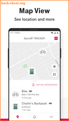 SyncUP TRACKER screenshot