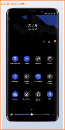 [Synergy][Substratum] Dark Material Samsung screenshot